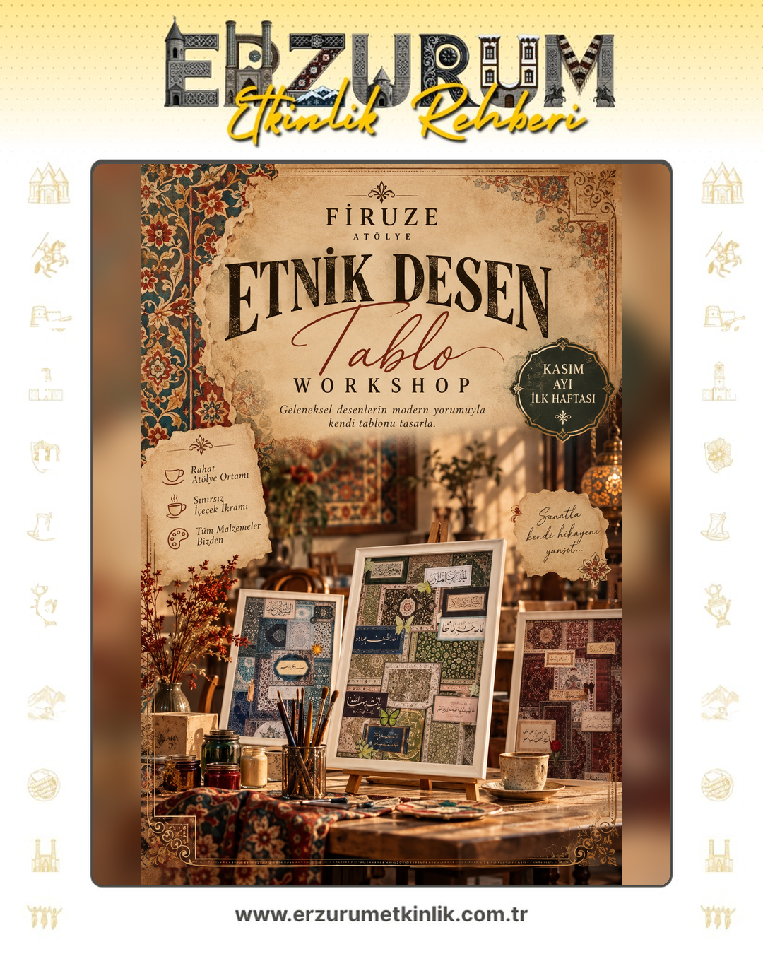 ETNİK DESEN TABLO