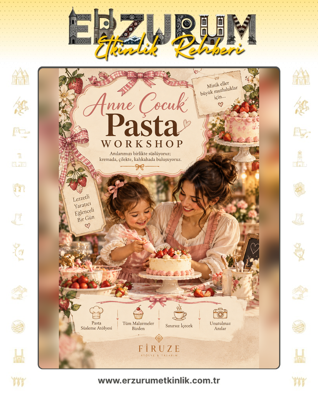 ANNE ÇOCUK PASTA WORKSHOP