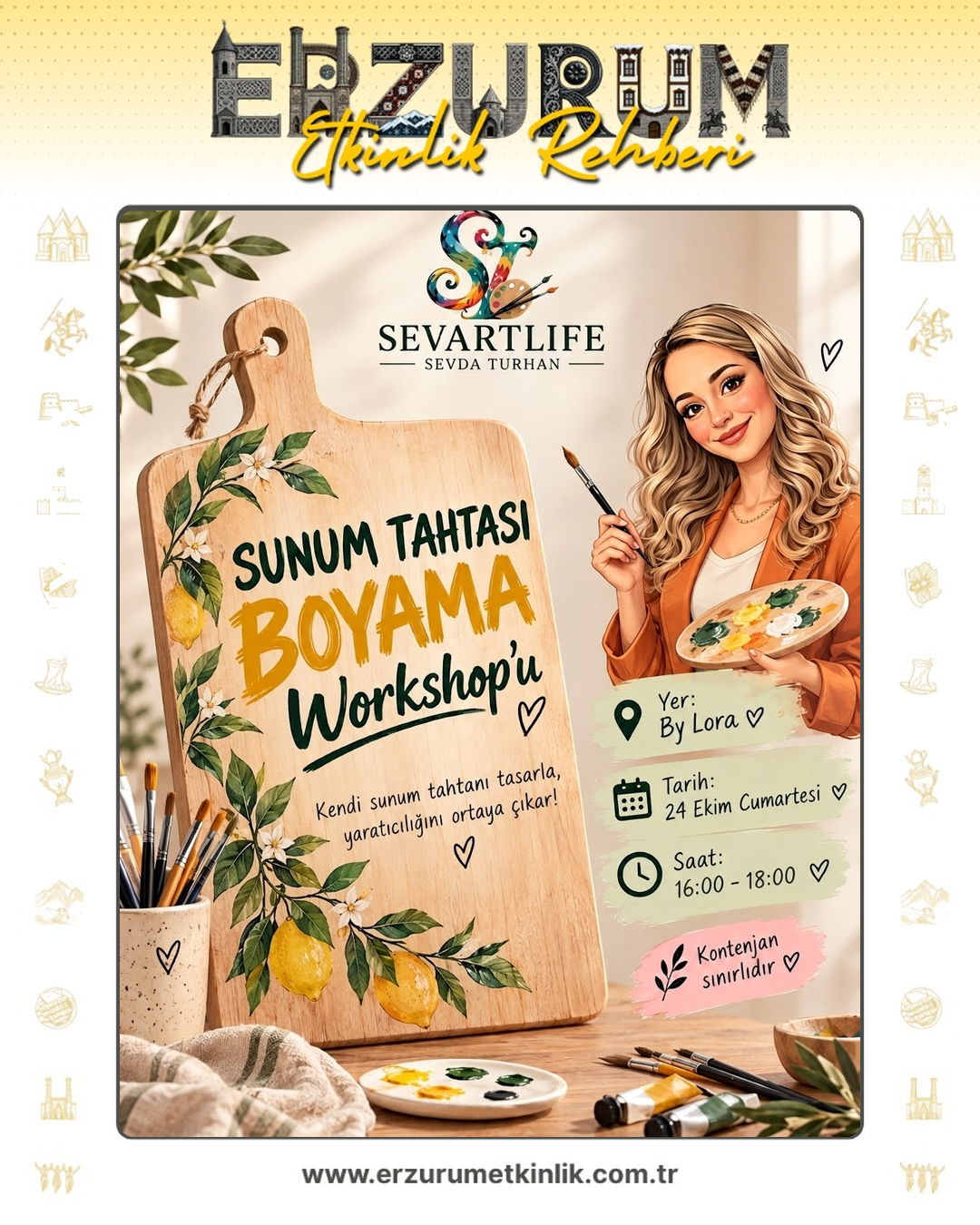 SUNUM TAHTASI BOYAMA WORKSHOPU