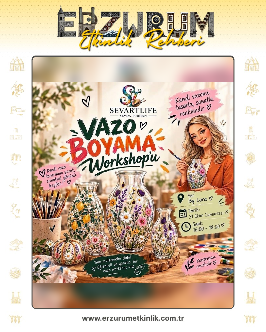 VAZO BOYAMA WORKSHOPU